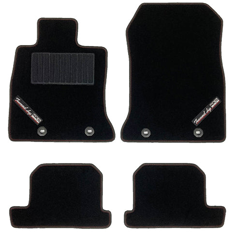 HKS Front and Rear Floor Mat Set | 2022+ Subaru BRZ/Toyota GR86 (51007-AK491)