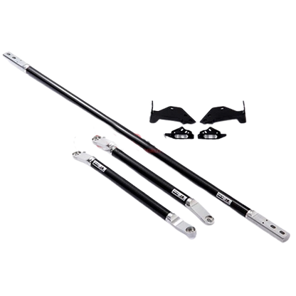 HKS Carbon Brace Full Set Front & Rear | Toyota GR Supra A90 (20+) (83001-AT001)