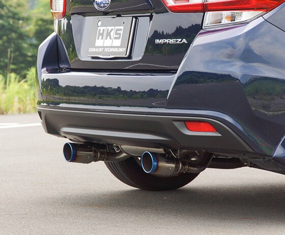HKS Legamax Premium Axle Back Exhaust 2017-2023 Impreza Hatchback