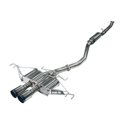 HKS Legamax Premium Exhaust - Honda Civic Type R FK8 17-21