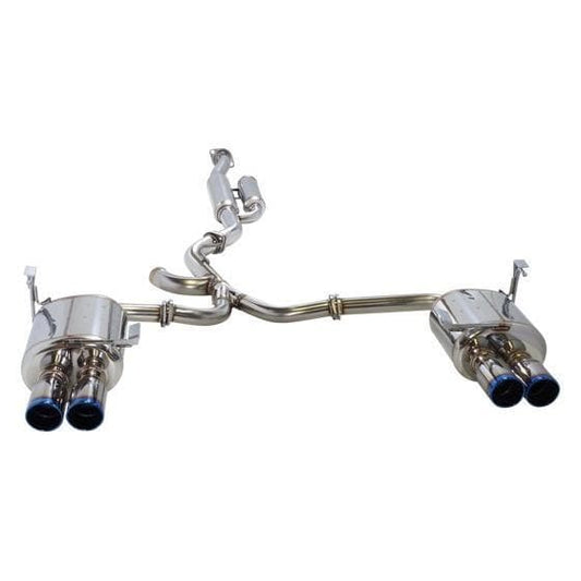 HKS Legamax Premium Exhaust with Center Pipe - Subaru WRX STI 4 Door 11-14