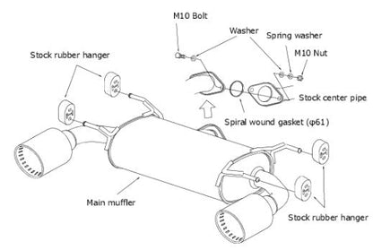 HKS Legamax Premium Exhaust | Subaru WRX/STI (15-21) (31021-BF001)