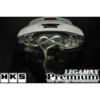 HKS Legamax Premium Exhaust - Nissan GT-R R35 09+ (Flux Welded)
