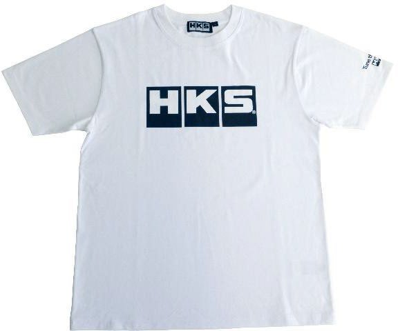 HKS OG Logo Shirt White w/ Black Logo