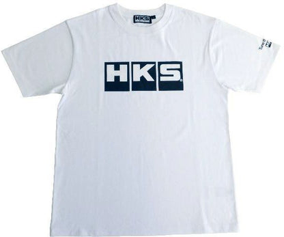 HKS OG Logo Shirt White w/ Black Logo