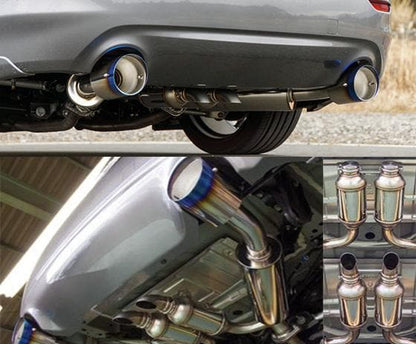 HKS Full Dual Exhaust - Infiniti Q50 2016+ (Rear Section Only)