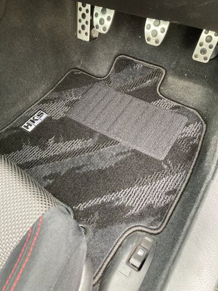 HKS Monotone Oil Splash Floor Mats | Toyota GR86 / Subaru BRZ (22+) (53001-AT035)