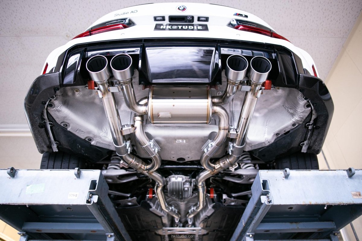 HKS HKStudie Catback Exhaust | BMW M3/M4 G80/G82 (21-25) (HKSTUDIE-EX001)