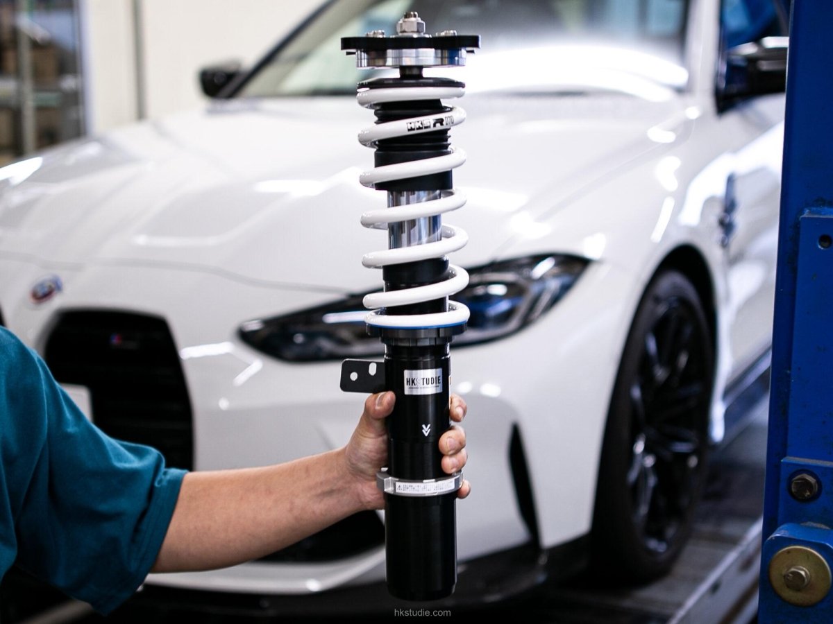 HKS HKStudie SUS Coilovers w/ Canceller | BMW M3/M4 G80/G82 (21-25) (HKSTUDIE-SS001C)