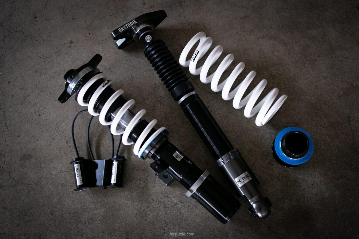 HKS HKStudie SUS Coilovers w/ Canceller | BMW M3/M4 G80/G82 (21-25) (HKSTUDIE-SS001C)
