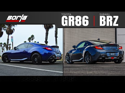 Borla 2.4L RWD AT/MT ATAK Catback Exhaust | Subaru BRZ / Toyota GR86 (22-23) (140910)
