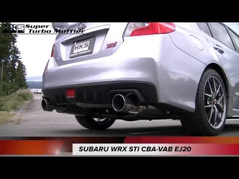 HKS Super Turbo Muffler | Subaru WRX STI (15-21) (31029-AF011)