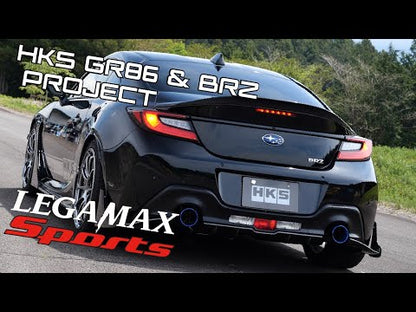 HKS Legamax Sports Exhaust | Toyota GR86 (ZN8) (22+) / Subaru BRZ (ZD8) (22+) (32018-AF019)