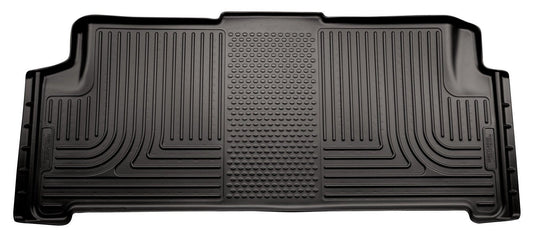 2008-2012 Chrysler Town Country/Dodge Grand Caravan WeatherBeater 2nd Row Black Floor Liner by Husky Liners (19081)
