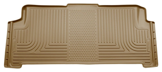 2008-2012 Chrysler Town Country/Dodge Grand Caravan WeatherBeater 2nd Row Tan Floor Liners by Husky Liners (19083)