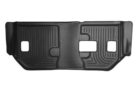 2011-2014 GM Escalade/Suburban/Yukon WeatherBeater Black 3rd Seat Floor Liners by Husky Liners (19271)