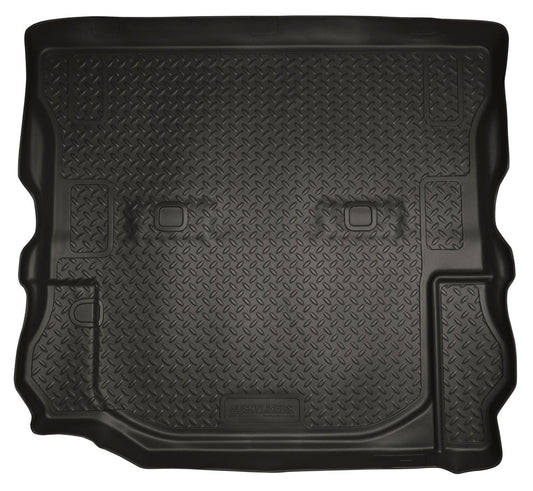 2007-2010 Jeep Wrangler (2 Door) Classic Style Black Rear Cargo Liner by Husky Liners (20541)