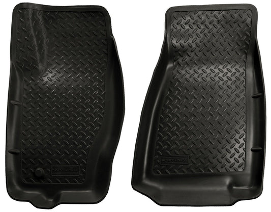 2005-2010 Jeep Grand Cherokee/Commander Classic Style Black Floor Liners by Husky Liners (30611)