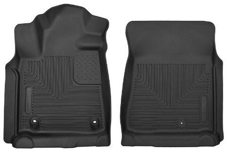 2012-2014 Toyota Tundra Pickup(Crew / Ext / Std Cab) X-Act Contour Black Front Floor Liners by Husky Liners (53711)