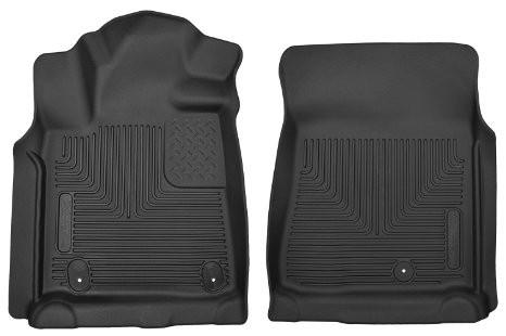 2007-2011 Toyota Tundra Pickup(Crew / Ext / Std Cab) X-Act Contour Black Front Floor Liners by Husky Liners (53731)