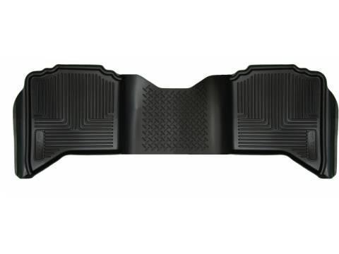 2005-2014 Toyota Tacoma Crew Cab Pickup X-Act Contour Black 2nd Seat Floor Liner by Husky Liners (53801)