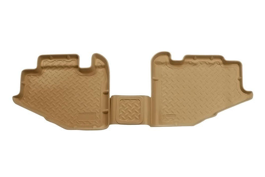 1997-2005 Jeep Wrangler Classic Style 2nd Row Tan Floor Liners by Husky Liners (61733)
