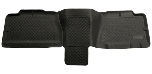 2001-2006 Chevy Suburban/Yukon XL/Denali XL Classic Style 2nd Row Black Floor Liners by Husky Liners (62751)