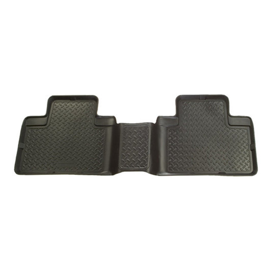 1998-2010 Ford Ranger (4DR) Ext./Super Cab Classic Style 2nd Row Black Floor Liners by Husky Liners (63731)