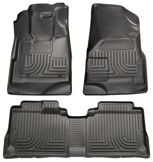 2010-2012 Chevy Equinox/GMC Terrain WeatherBeater Combo Black Floor Liners by Husky Liners (98131)