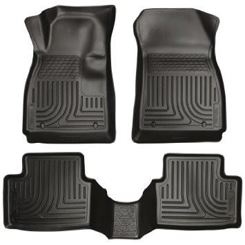 2013-2014 Buick Encore WeatherBeater Black Front/2nd Row Floor Liners by Husky Liners (98271)