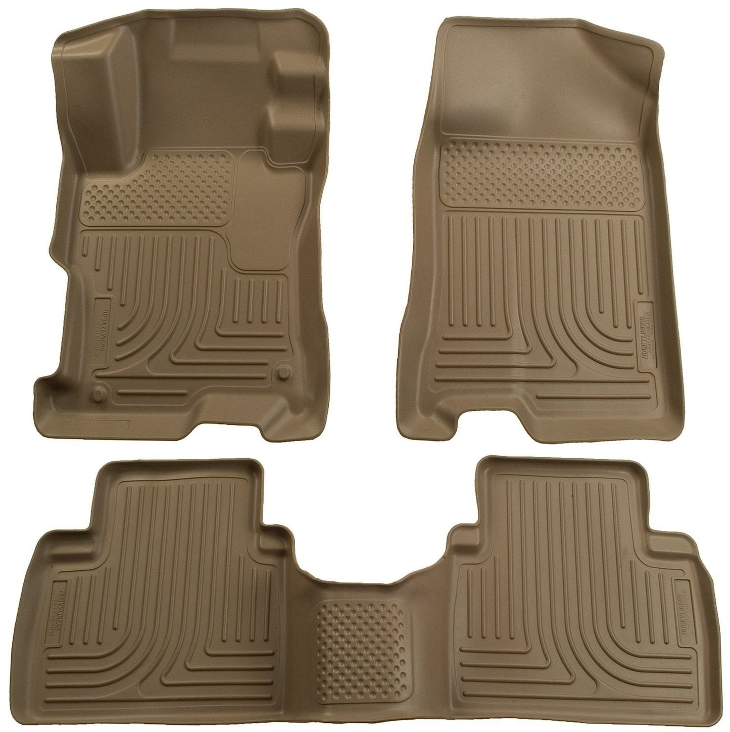 2004-2009 Toyota Prius WeatherBeater Combo Tan Floor Liners by Husky Liners (98523)
