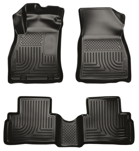 2011 Nissan Juke WeatherBeater Combo Black Floor Liners by Husky Liners (98621)