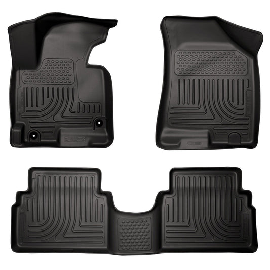 2011-2012 Hyundai Tucson WeatherBeater Combo Black Floor Liners by Husky Liners (98881)