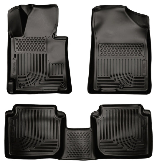 2011 Hyundai Elantra WeatherBeater Combo Black Floor Liners by Husky Liners (98891)