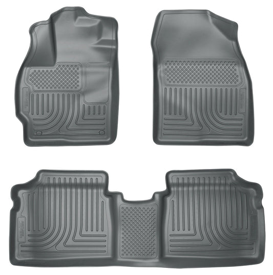 2010-2012 Toyota Prius WeatherBeater Combo Gray Floor Liners by Husky Liners (98922)