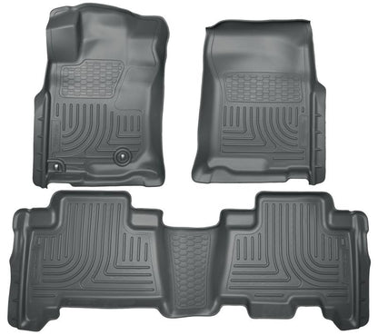 Husky WeatherBeater Black Floor Liners | Toyota 4Runner / Lexus GX460 (10 - 12) (98571) - WheelFlip