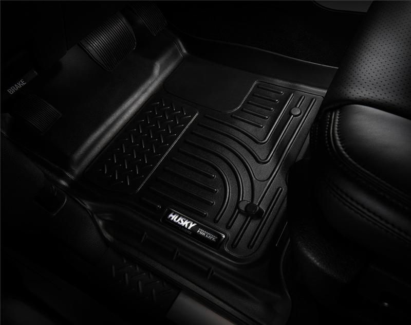 Husky WeatherBeater Black Floor Liners | Toyota 4Runner / Lexus GX460 (10 - 12) (98571) - WheelFlip
