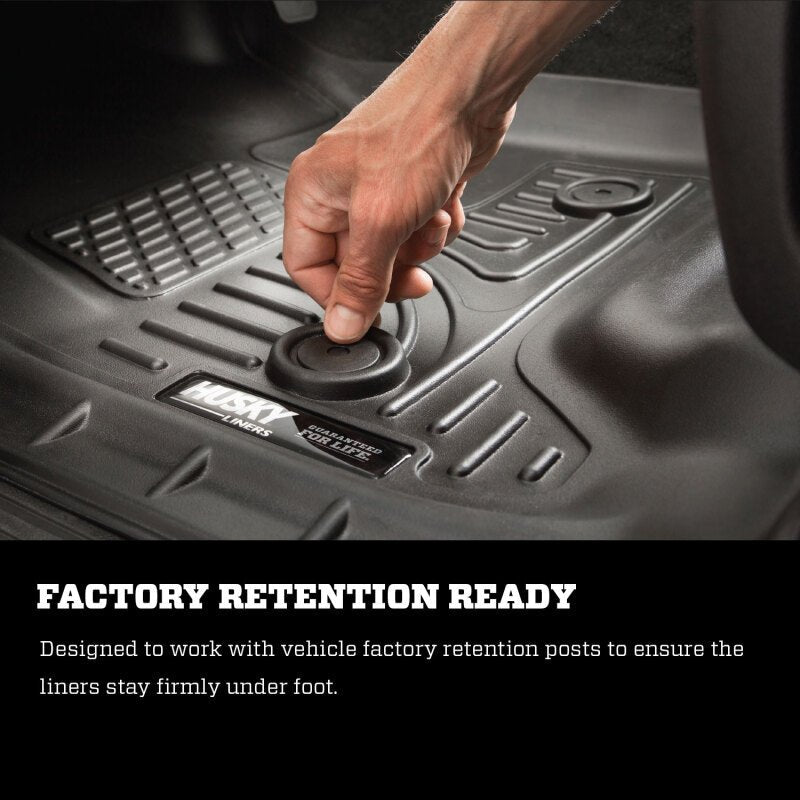 Husky WeatherBeater Black Floor Liners | Toyota 4Runner / Lexus GX460 (10 - 12) (98571) - WheelFlip