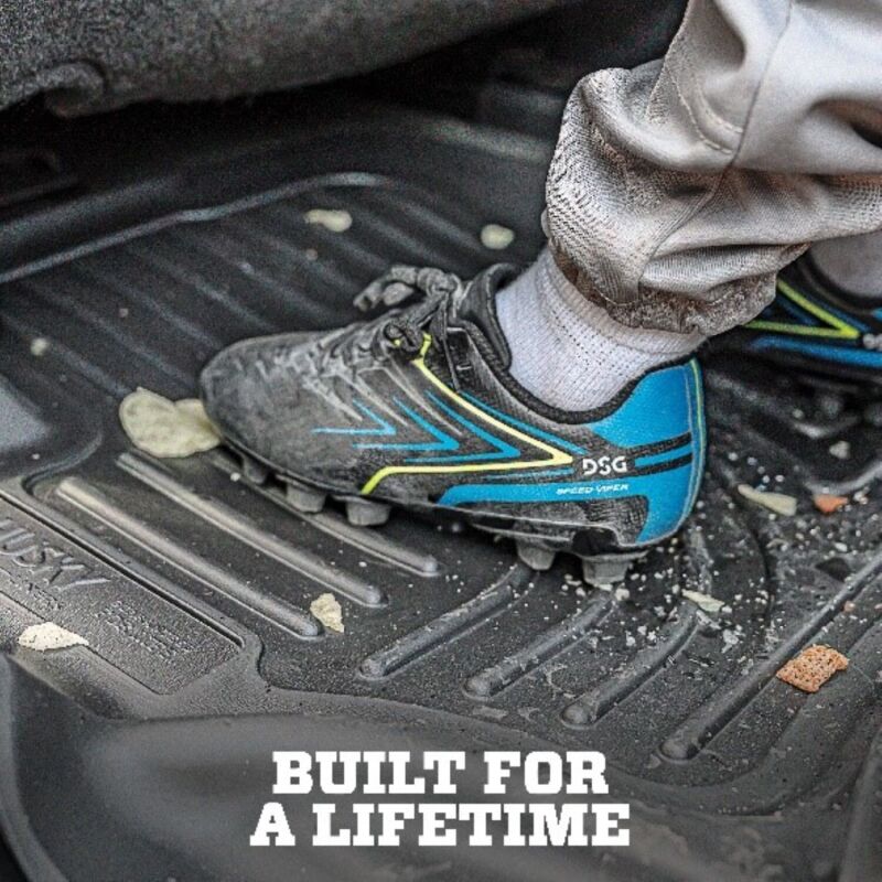 Husky X - act Contour Black Front Floor Liners | Lexus GX460 / Toyota 4Runner (14 - 21) (53761) - WheelFlip