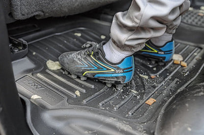 Husky X - act Contour Black Front Floor Liners | Lexus GX460 / Toyota 4Runner (14 - 21) (53761) - WheelFlip