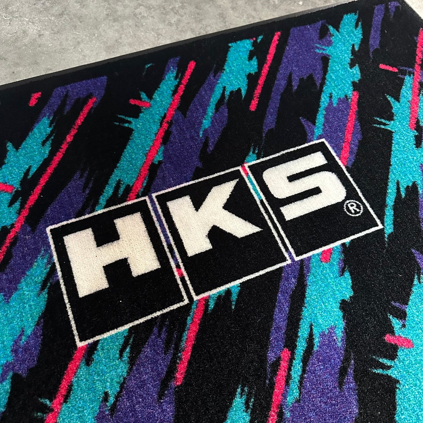 HKS Oil Splash Door Mat