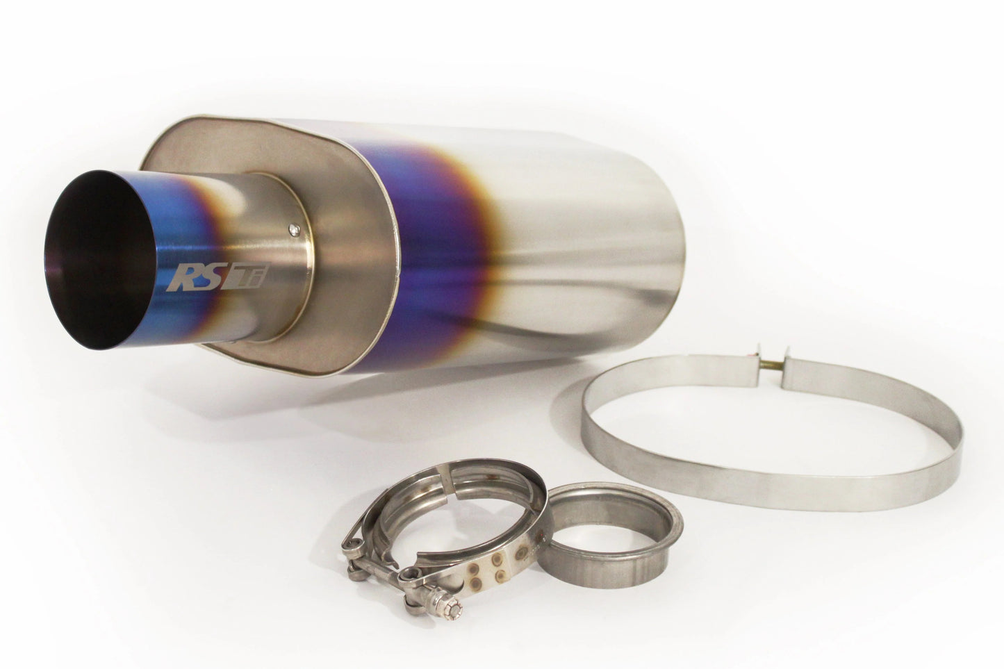 GReddy RS-Ti 3in Oval Titanium Muffler Universal