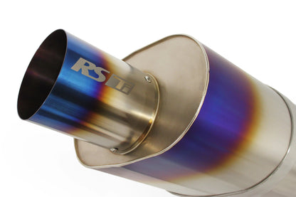 GReddy RS-Ti 3in Oval Titanium Muffler Universal