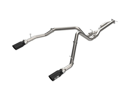 aFe 25-26 Ram 1500 L6-3.0L (tt) Vulcan Series SS Cat Back Exhaust System w/ Black Tips