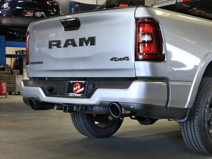 aFe 25-26 Ram 1500 L6-3.0L (tt) Vulcan Series SS Cat Back Exhaust System w/ Black Tips
