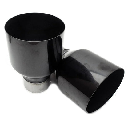 Invidia HS22CTRFQ33SBL Cat-back Exhaust FL5 Type R Black Tip For Honda Civic