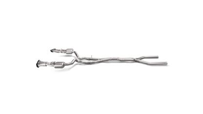 Akrapovic E63 Evo Line Titanium & Link Pipe Gloss CF Tips
