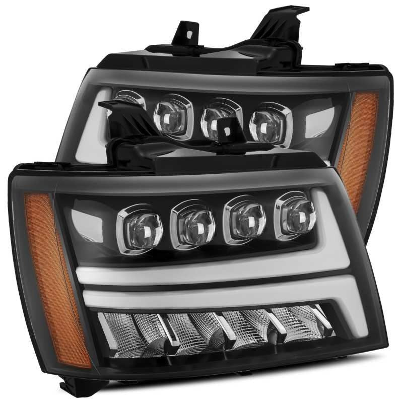 AlphaRex PRO-Series LED Proj Headlights Blk w/ Activ Light/Seq Signal/DRL | Toyota 4Runner (03-09) (880375)