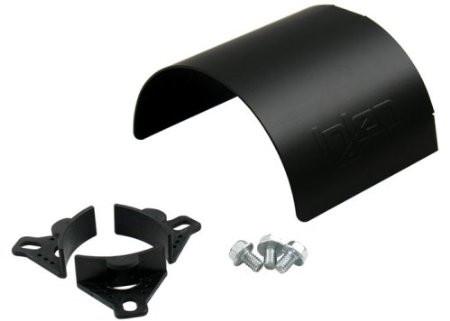 Injen Universal Aluminum Air Filter Heat Shield Fits 2.50 2.75 3.00 Black (HS5000BLK)