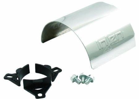 Injen Universal Aluminum Air Filter Heat Shield Fits 2.50 2.75 3.00 Polished (HS5000P)